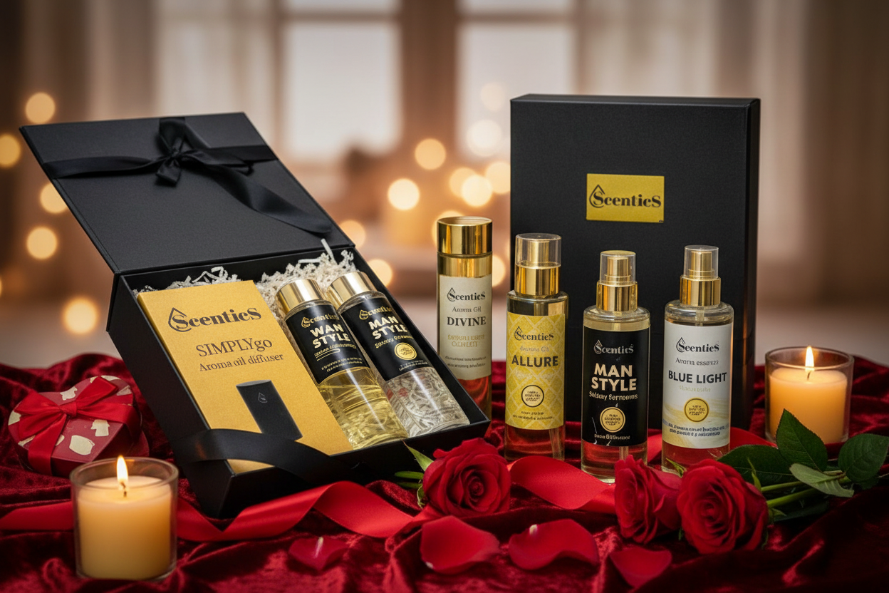 Luxusní valentýnský dárkový set Scenites